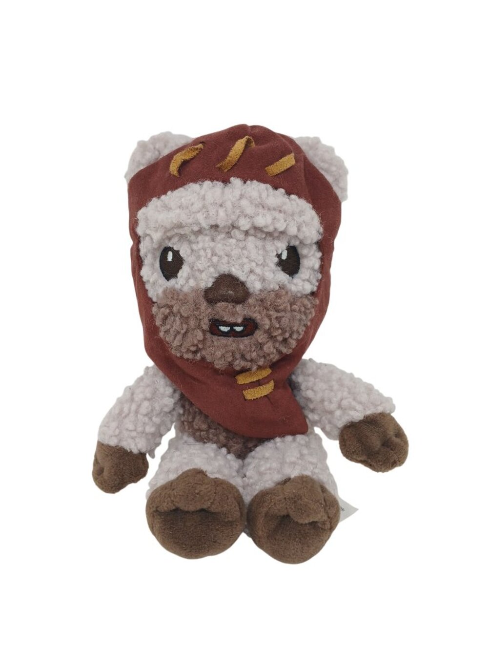 Star Wars Ewok Plush Toy By Mattel 9" Brown & Beige Stuffed Animal #S-1